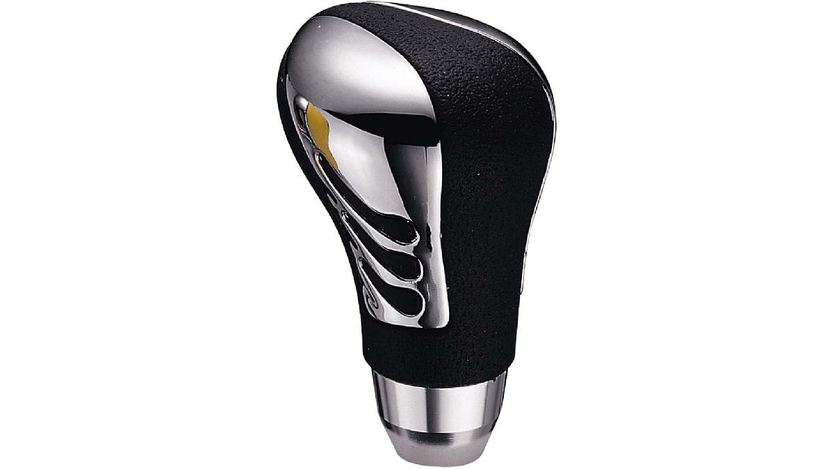 Pommeau+M-3+avec+inserts+chrome+en+noir